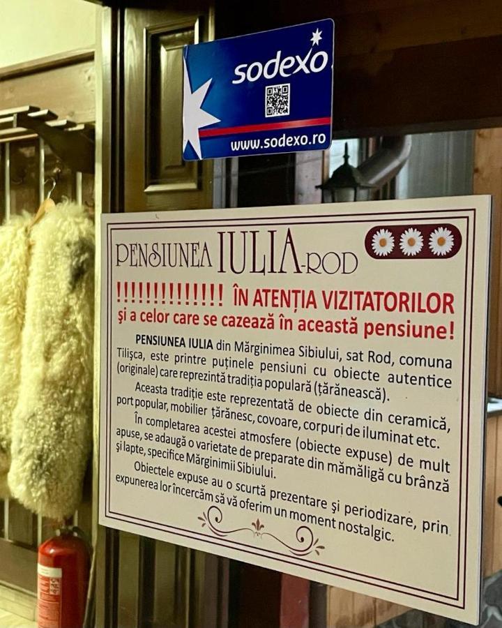 Pensiunea Iulia Rod エクステリア 写真